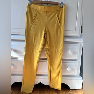 Jules & Leopold Mustard Yellow ankle length pants Size S